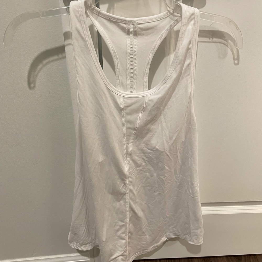 Zyia White Effortless Tank
